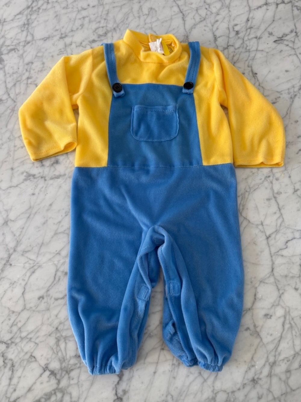 Minion Toddler Fleece Overall Costume Sz 2T Despicable Me